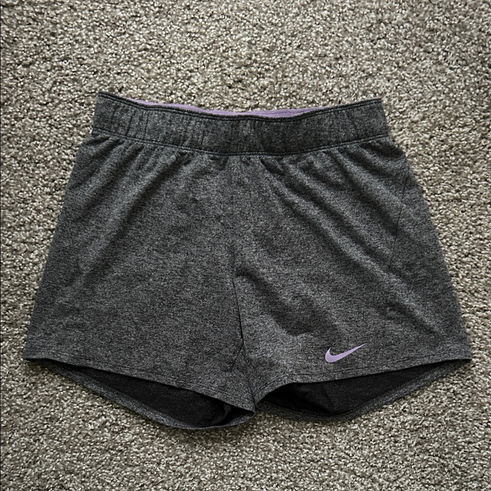 Nike Women's Dark Gray Athletic Shorts